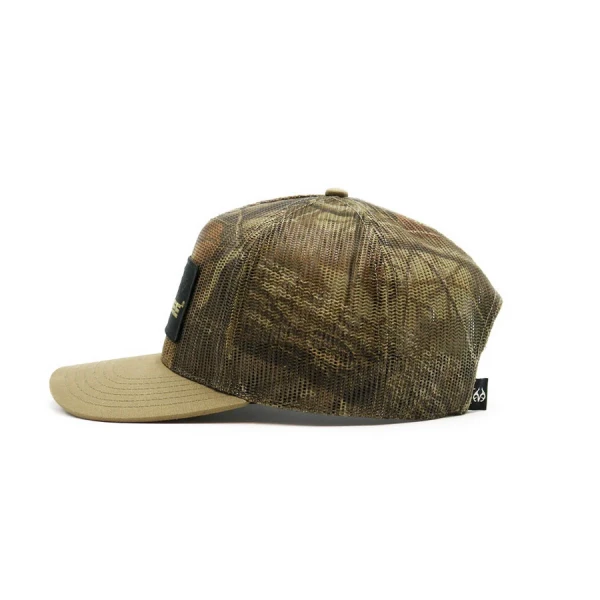 Center Stage Unisex Mesh A-Frame Camo Hat | Realtree Hardwoods