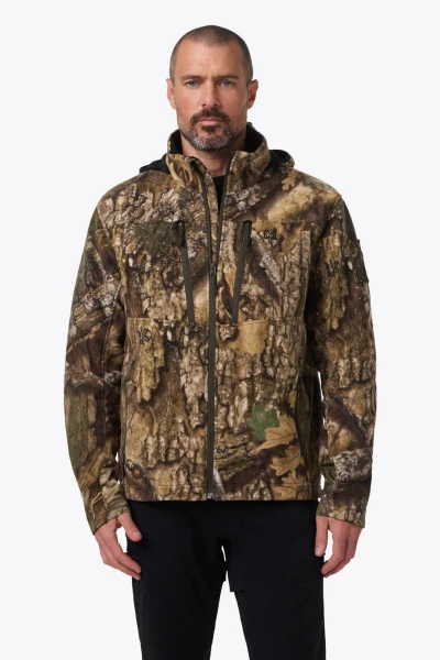 Mobile Warming Men's Heated Fleece Camo Jacket | Realtree APX