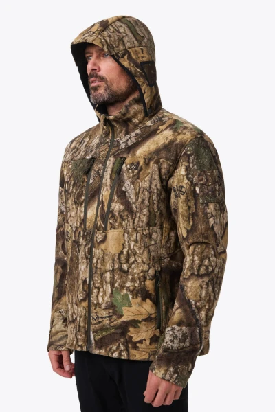 Mobile Warming Men's Heated Fleece Camo Jacket | Realtree APX