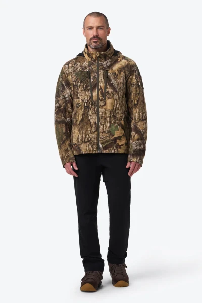 Mobile Warming Men's Heated Fleece Camo Jacket | Realtree APX