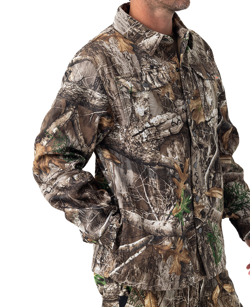 Realtree Men's Camo Bowslayer Hunting Shirt Jacket