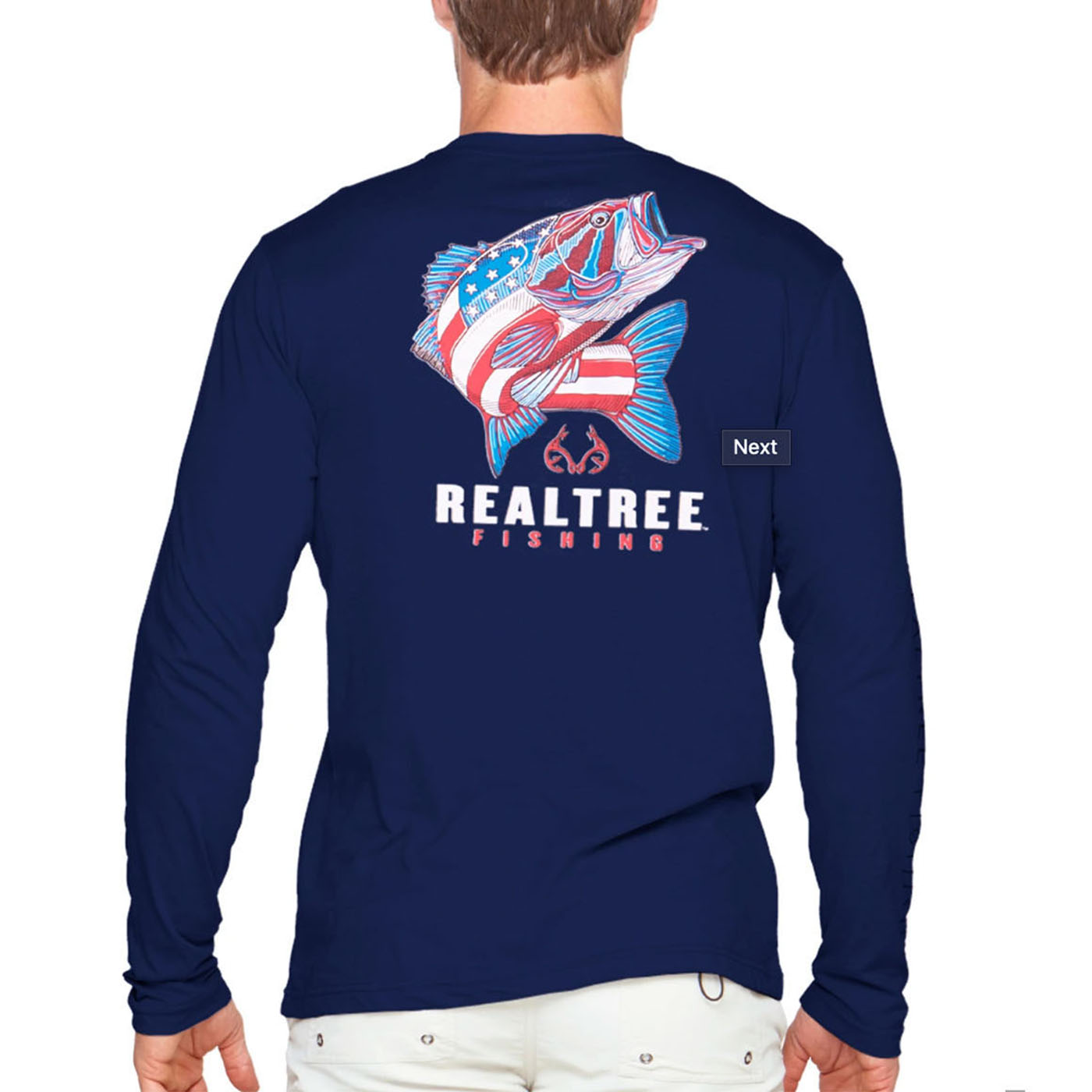 Realtree Men's Fishing Ameribass Long Sleeve Shirt