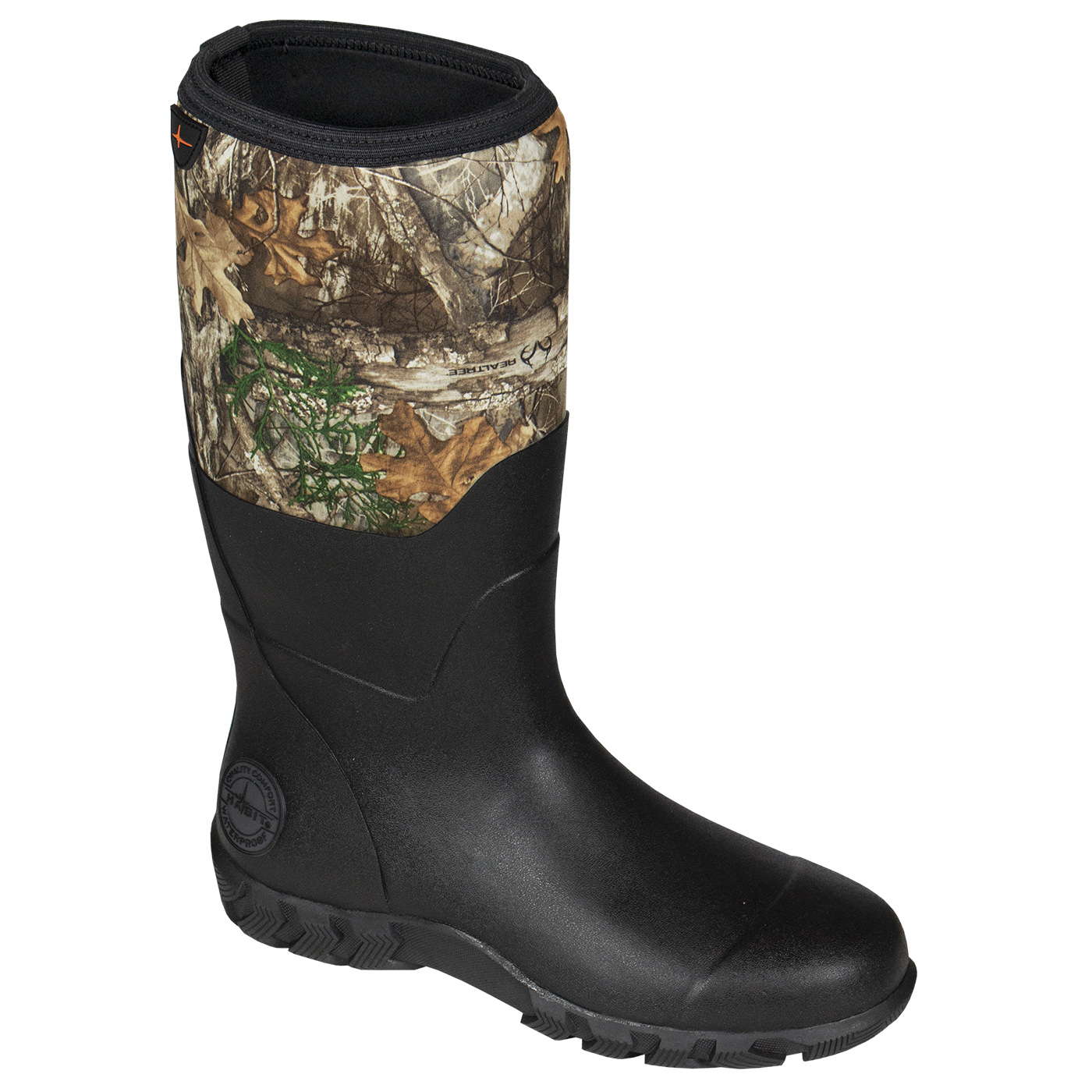 Realtree Men's Camo All- Weather Waterproof Rubber Boots EDGE