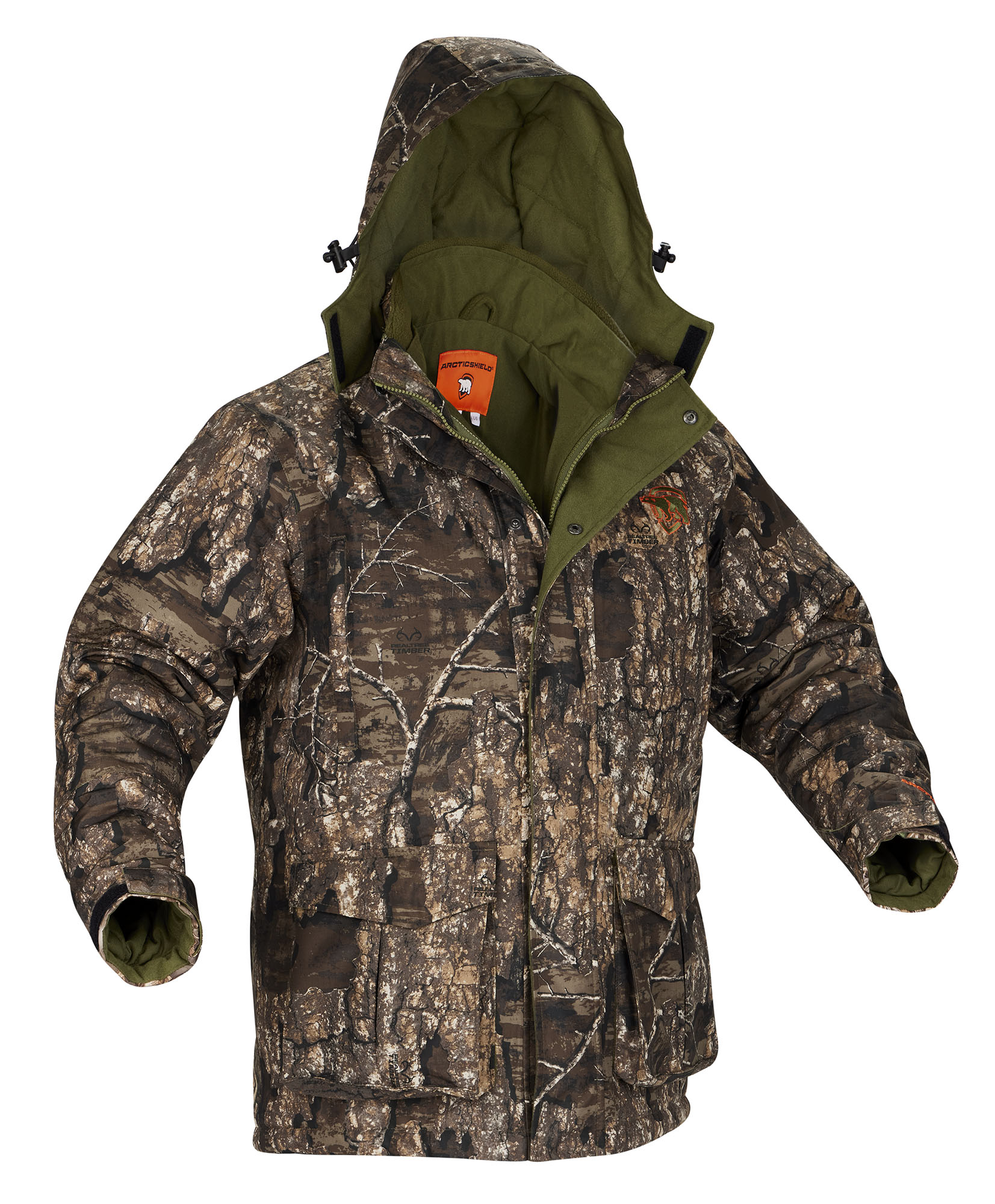 Realtree Camo Pro Staff Insulated Waterproof Parka