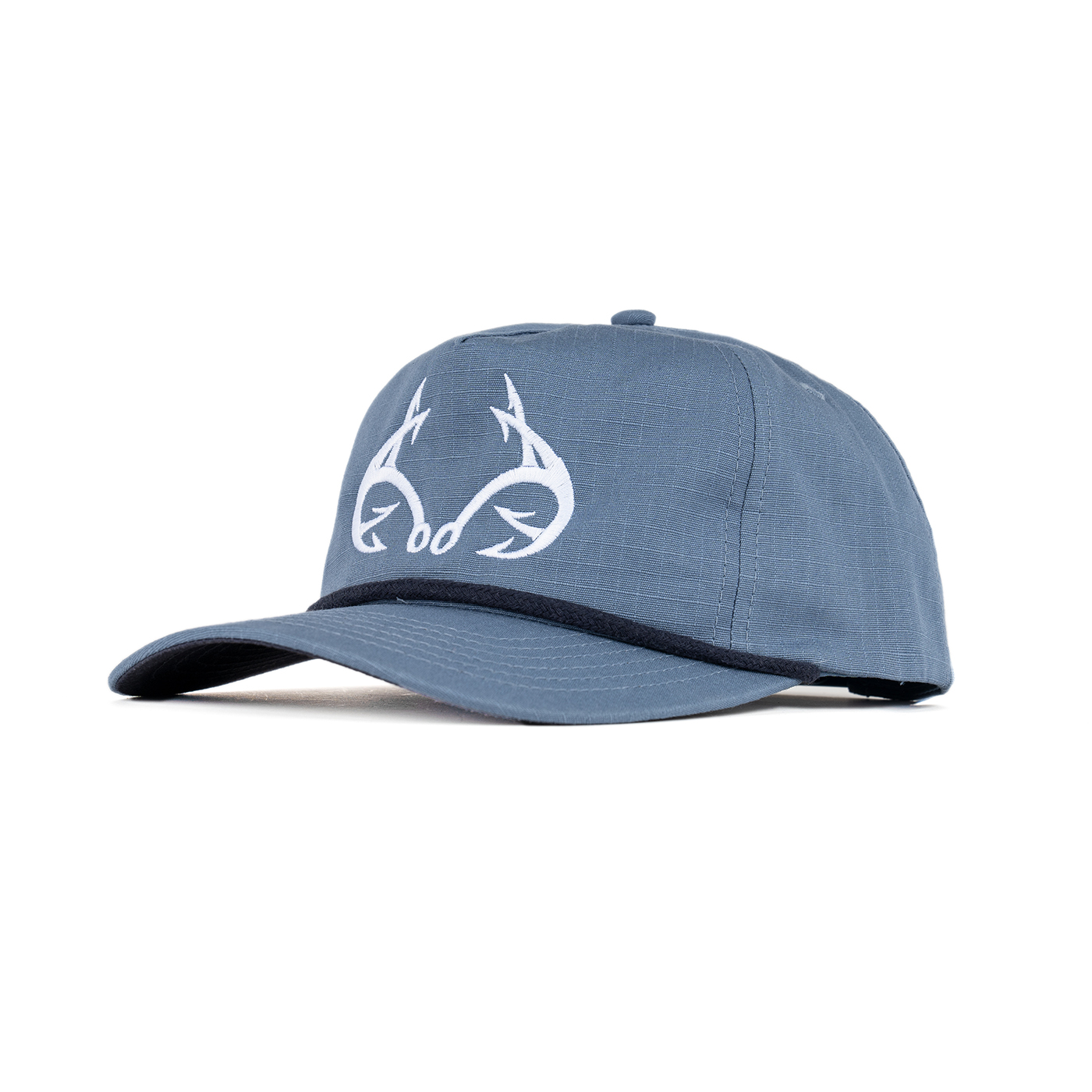 Shop Realtree Hook Logo Blue Rope Hat at