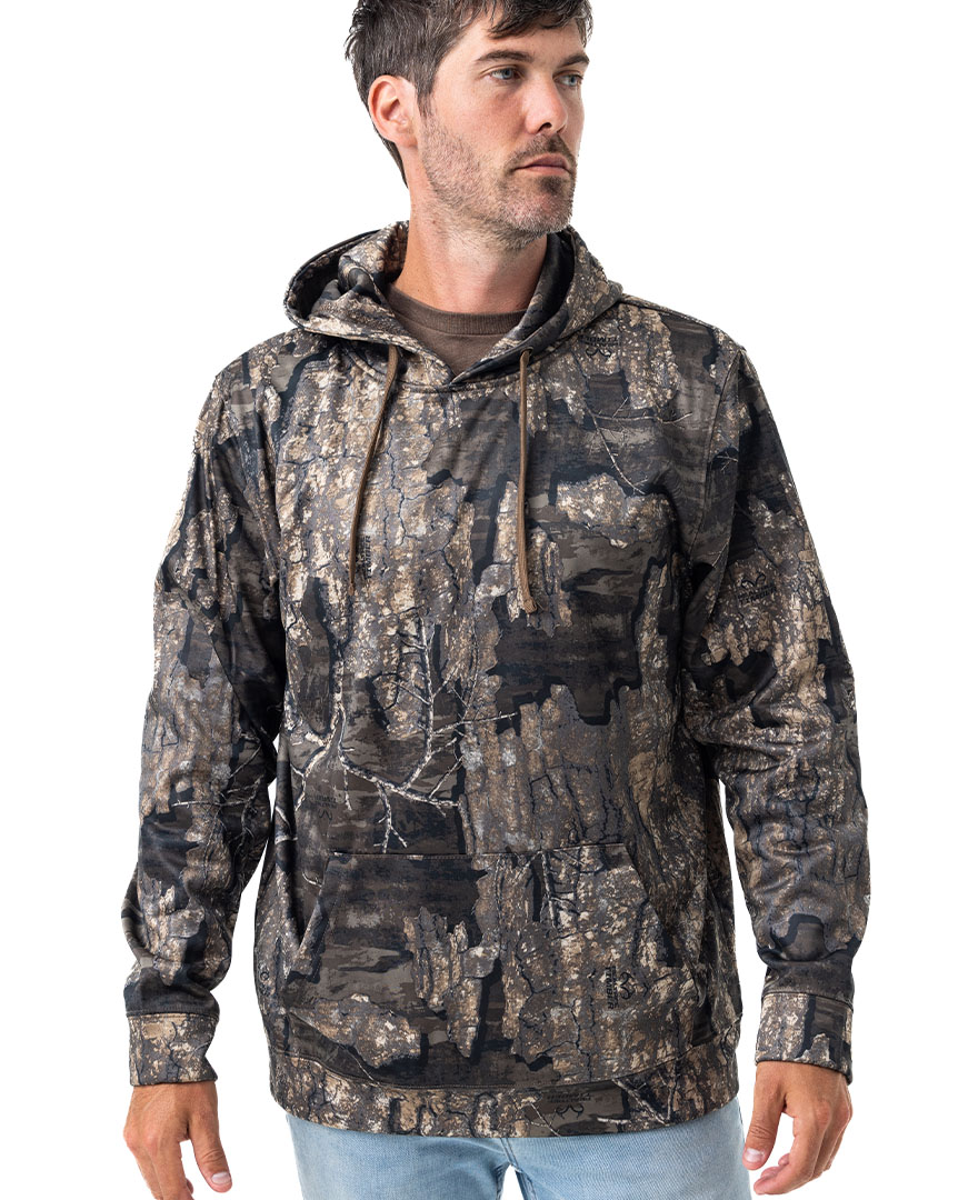 Realtree Performance Men's Hoodie | Timber, Size: Large