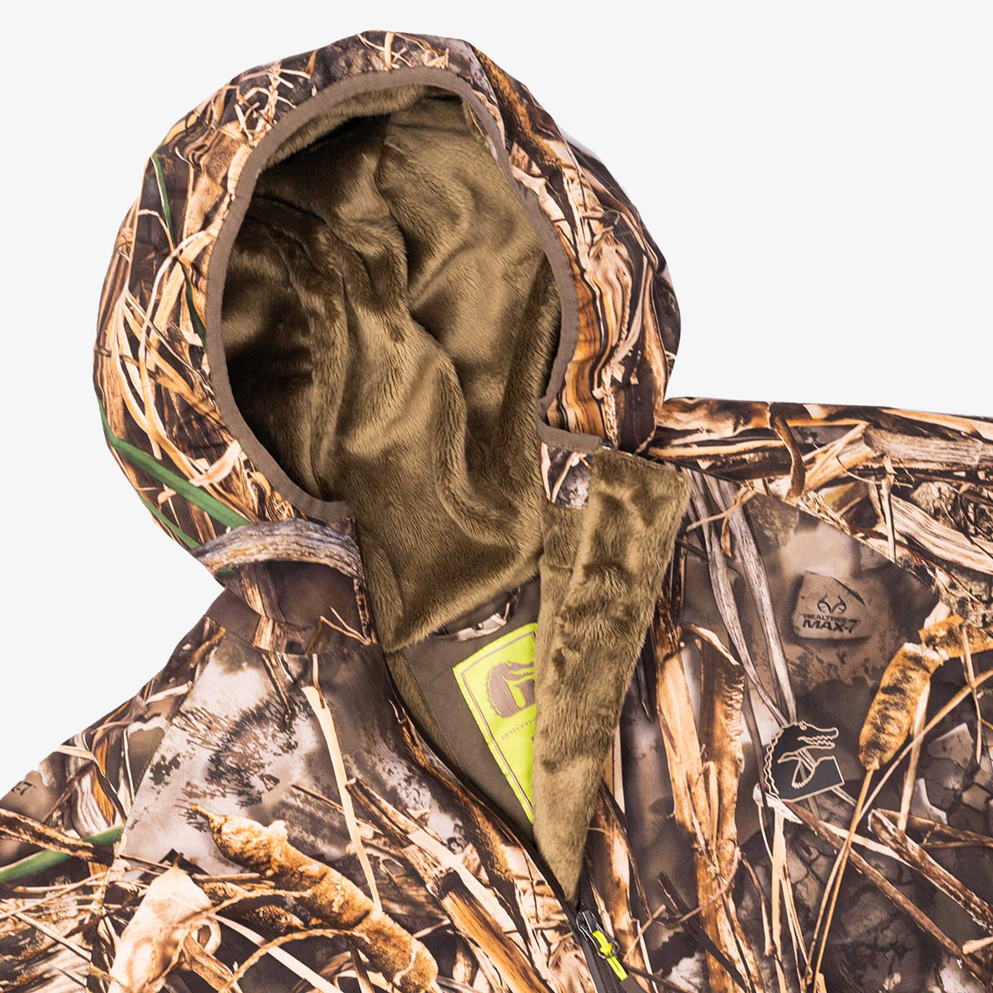 Gator Waders - Waterproof 1/2 Zip Bog Hoodie | Mens - Realtree MAX-7