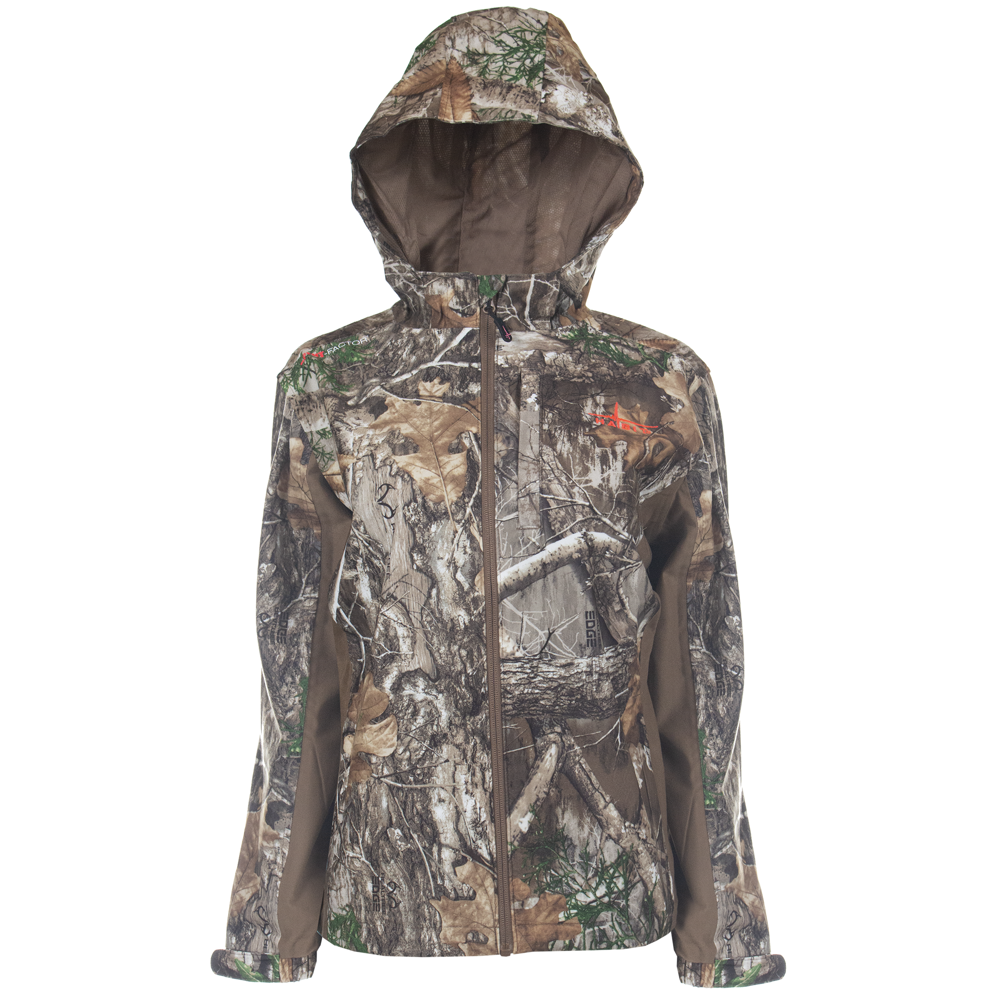 Habit Women's Buck Hollow Waterproof Jacket Realtree EDGE