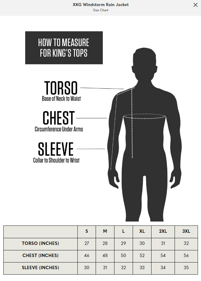 Kings Camo XKG Windstorm Rain Men's Realtree Jacket EDGE