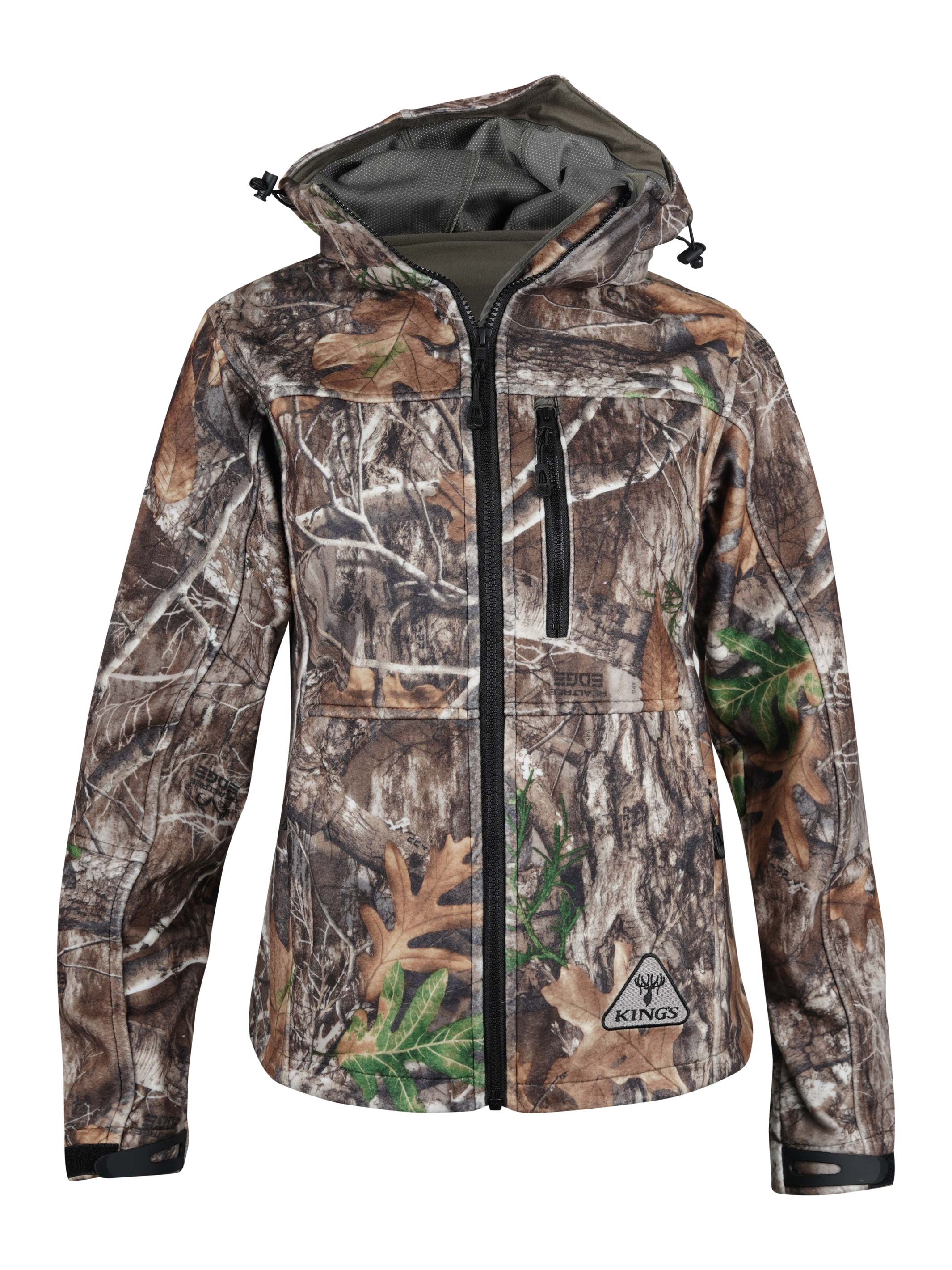 Kings Camo Wind-Defender Pro Fleece Women's Realtree Jacket EDGE