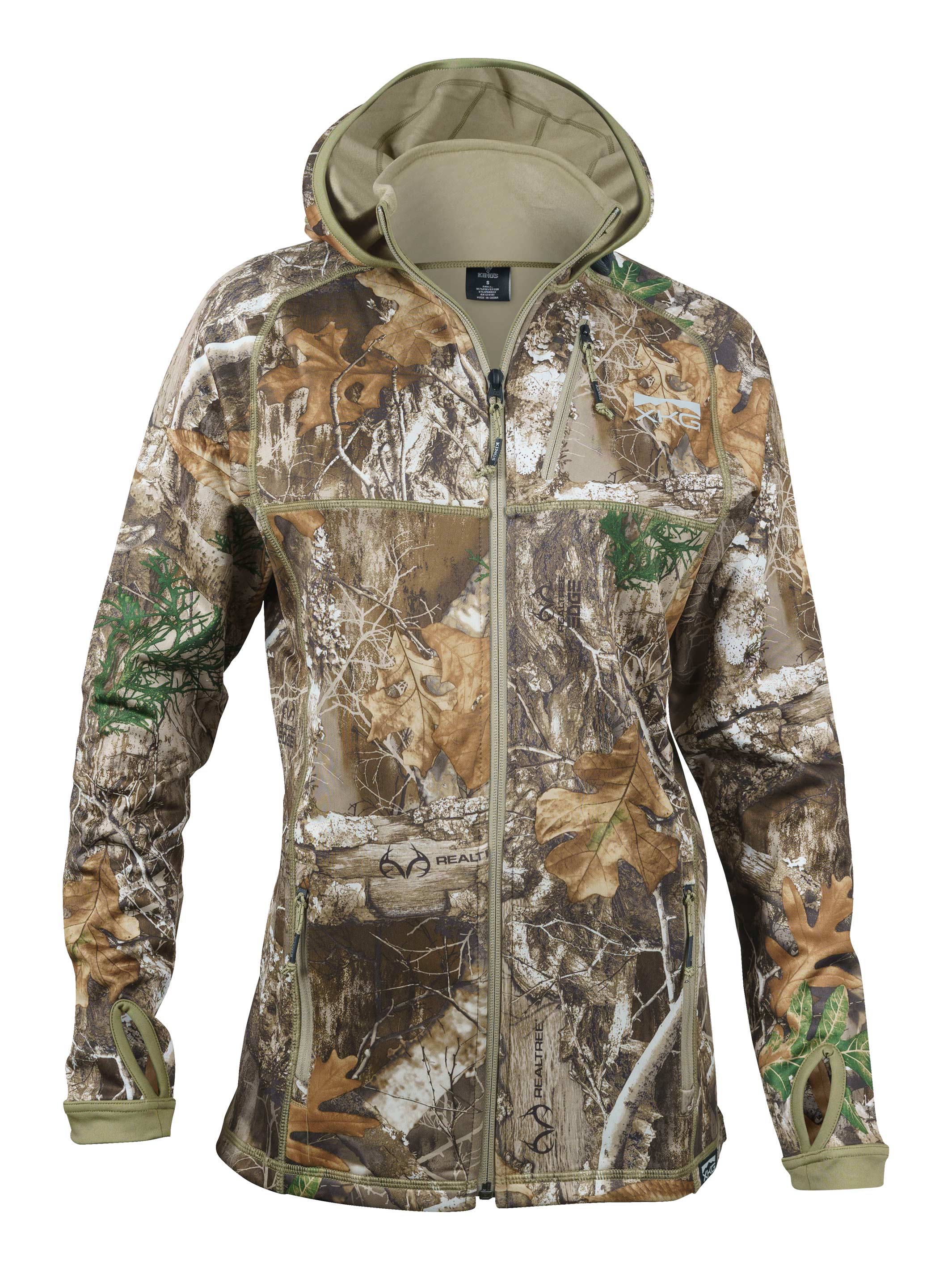 Mossy Oak Camo Full Zip