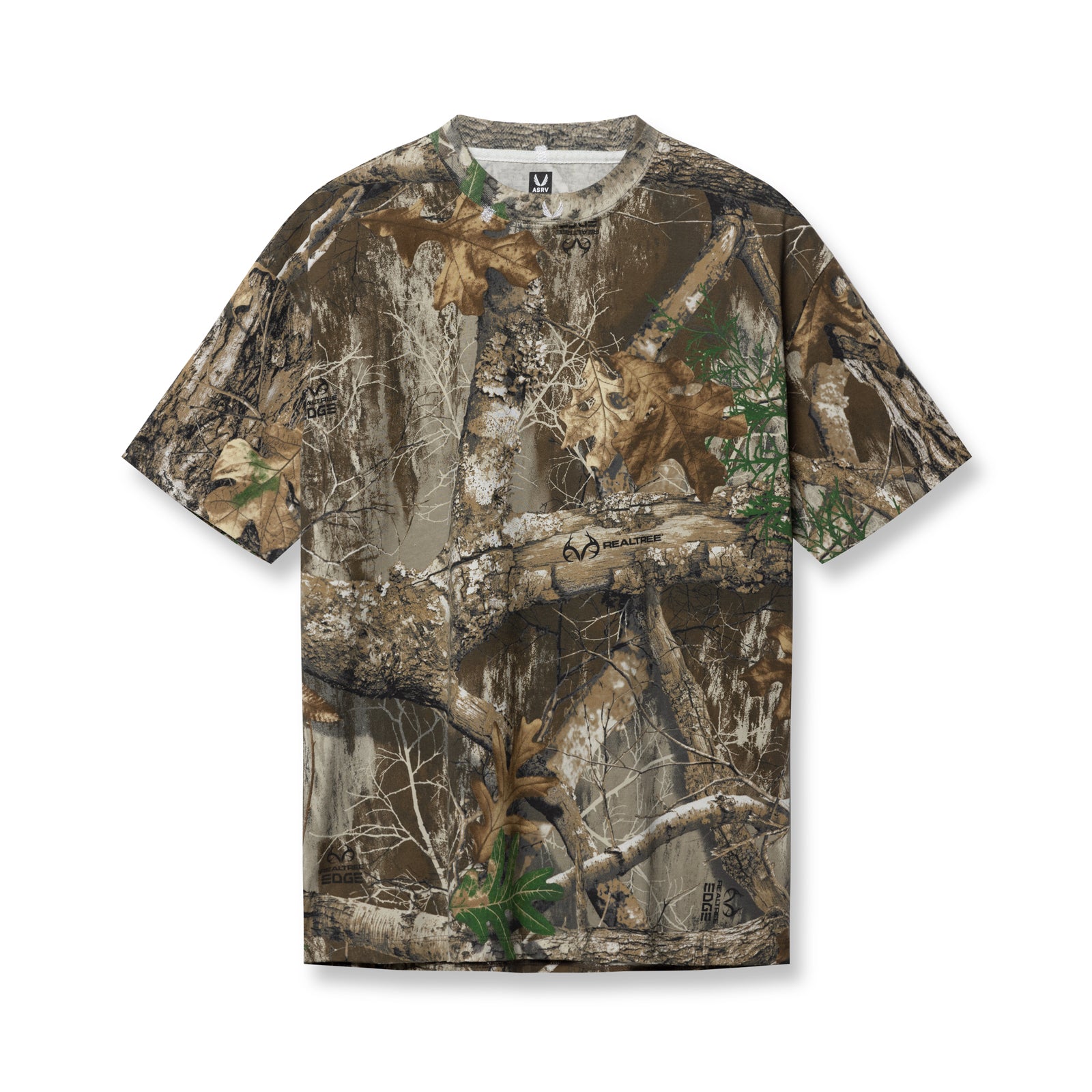 ASRV Tech Essential Relaxed Workout Tee - Realtree Camo | L