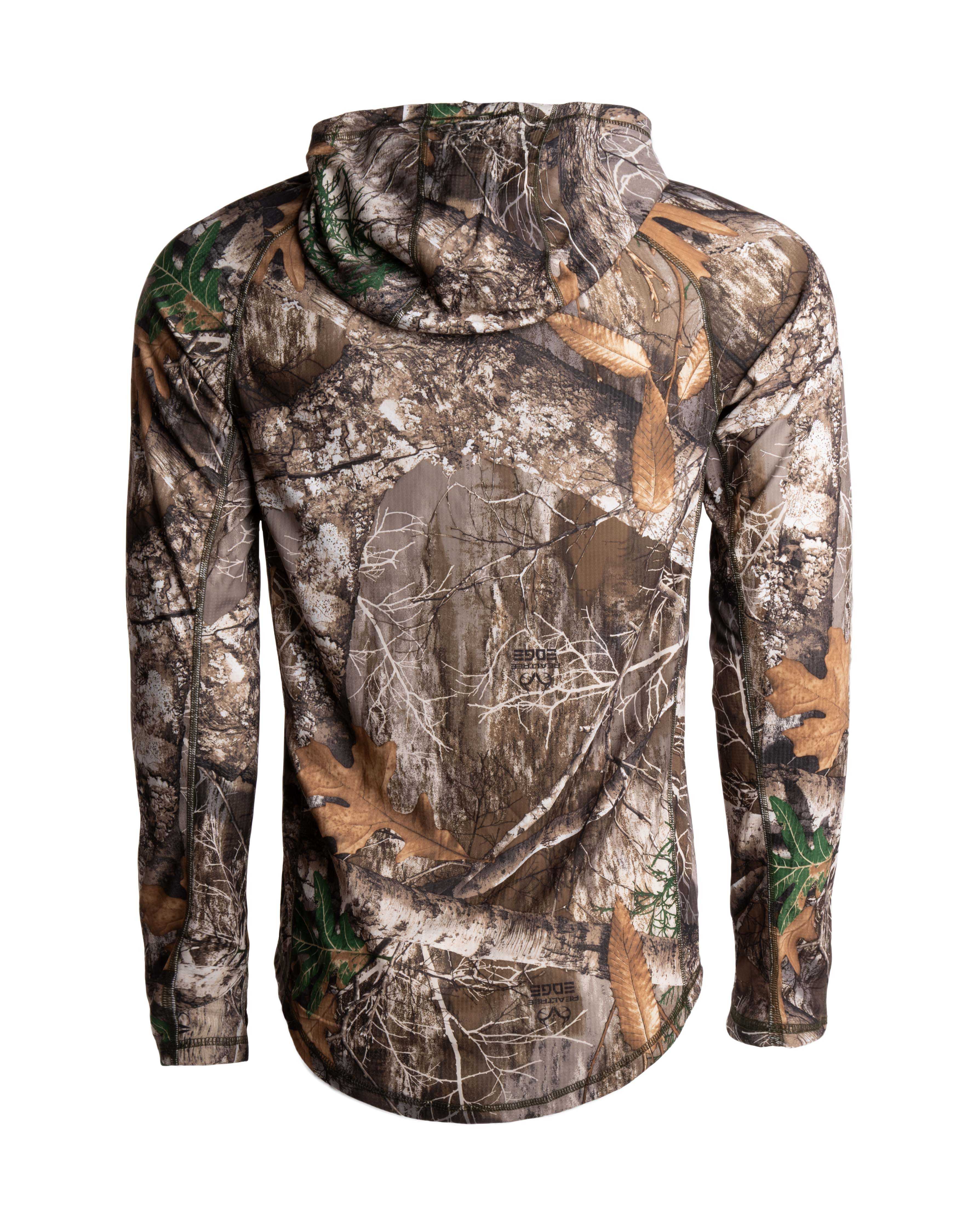 Kings Camo XKG Elevation 1/4 zip Men's Realtree Hoodie EDGE