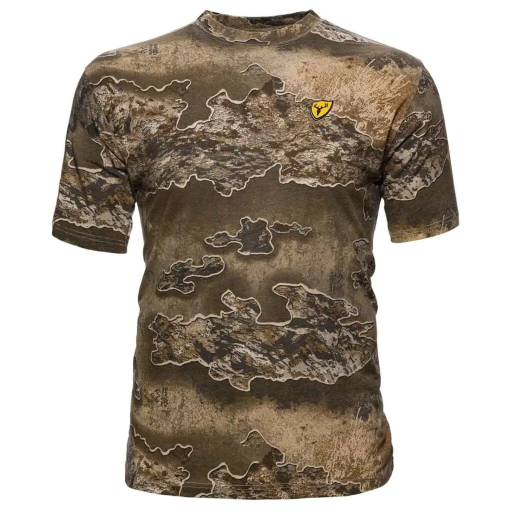 Blocker Outdoors Fused Cotton Short Sleeve Men's Realtree Shirt