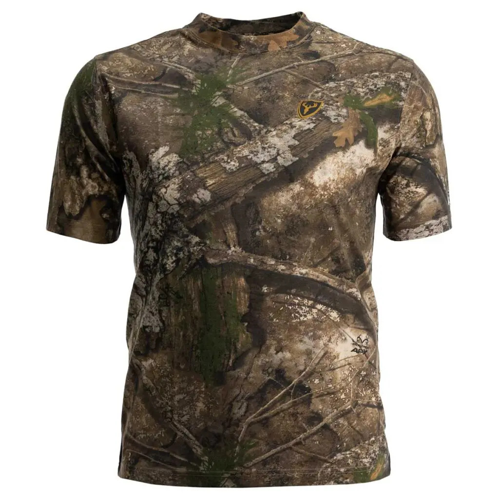 Blocker Outdoors Fused Cotton Short Sleeve Men's Realtree Shirt