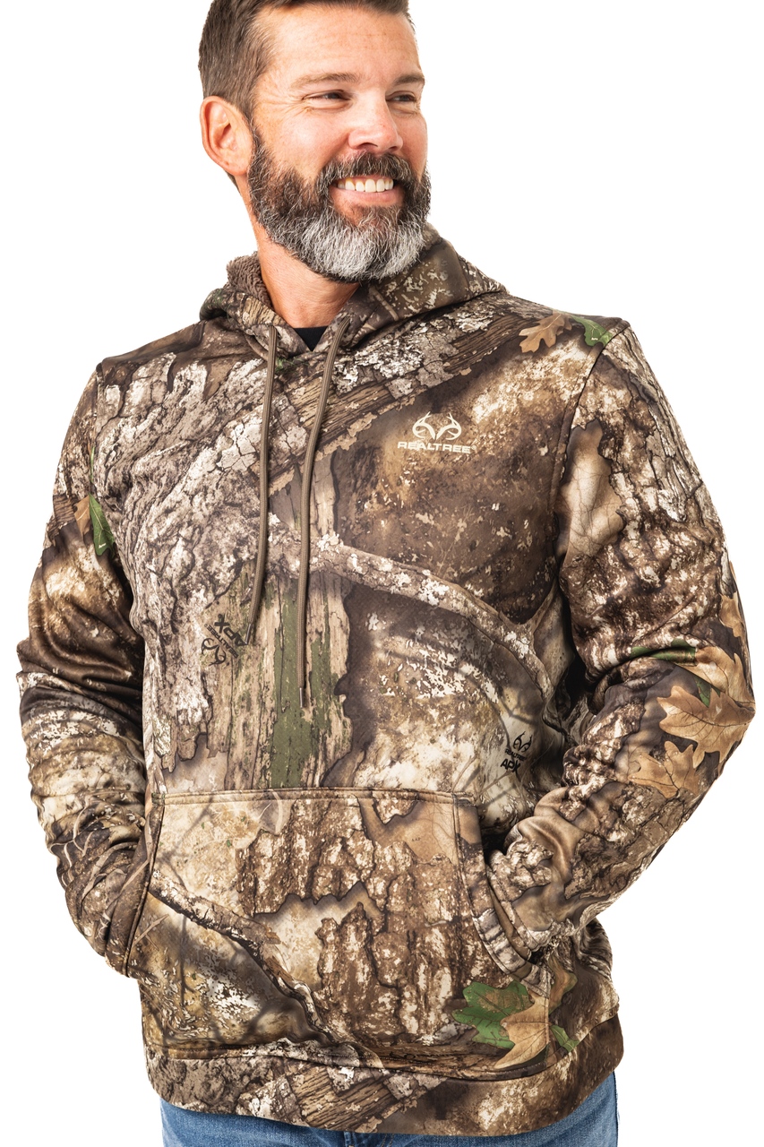 Shop Realtree Men's High Pile Hoodie | APX at Realtree.com