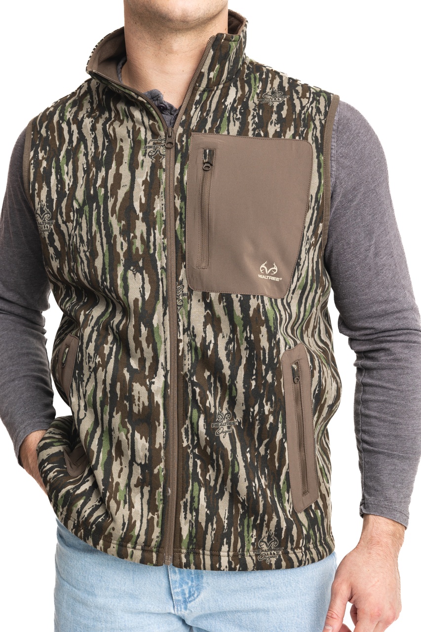 Shop Realtree Men's Fleece Vest | Original at Realtree.com