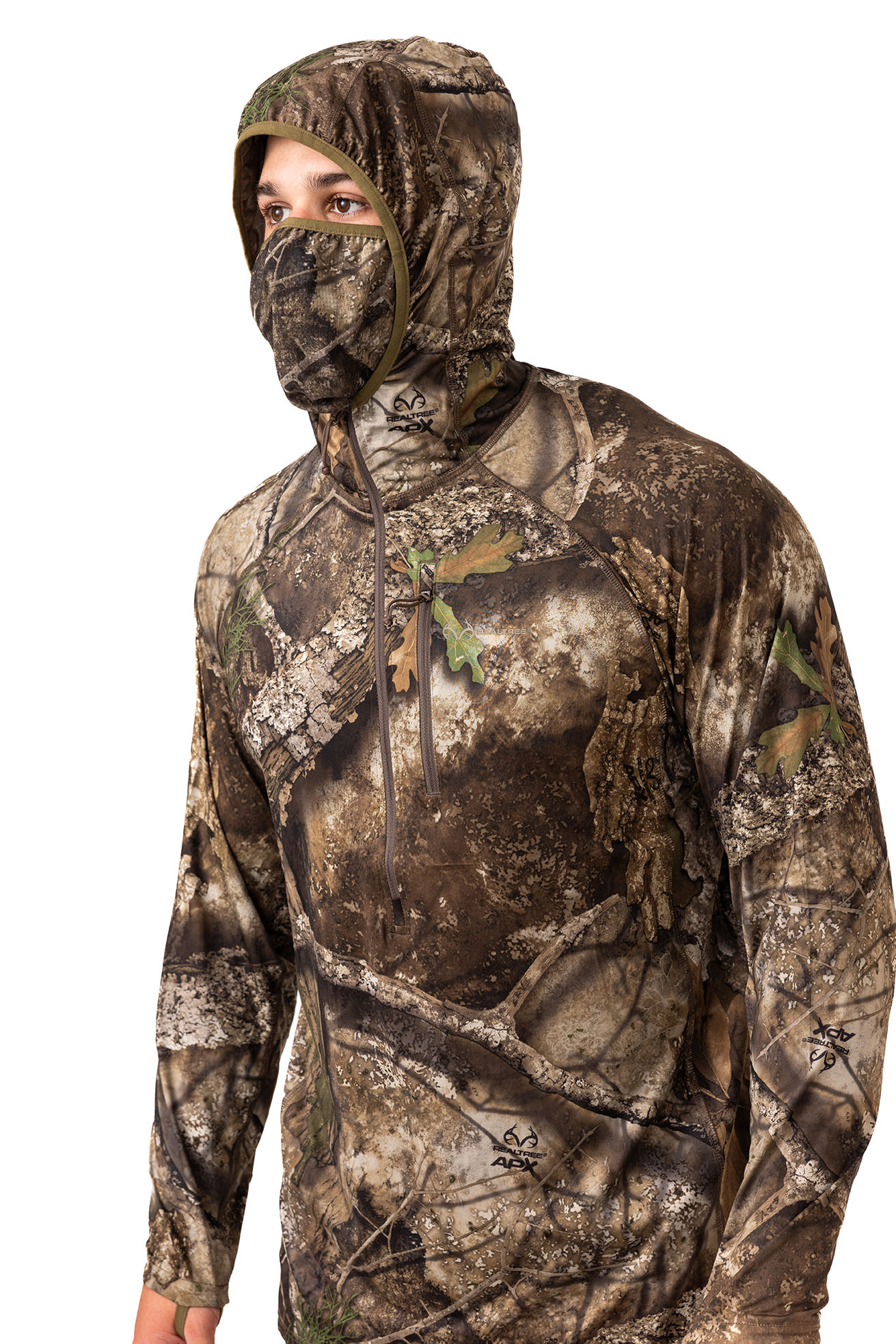 Realtree Men's Turkey Poly Hooded Pullover | APX