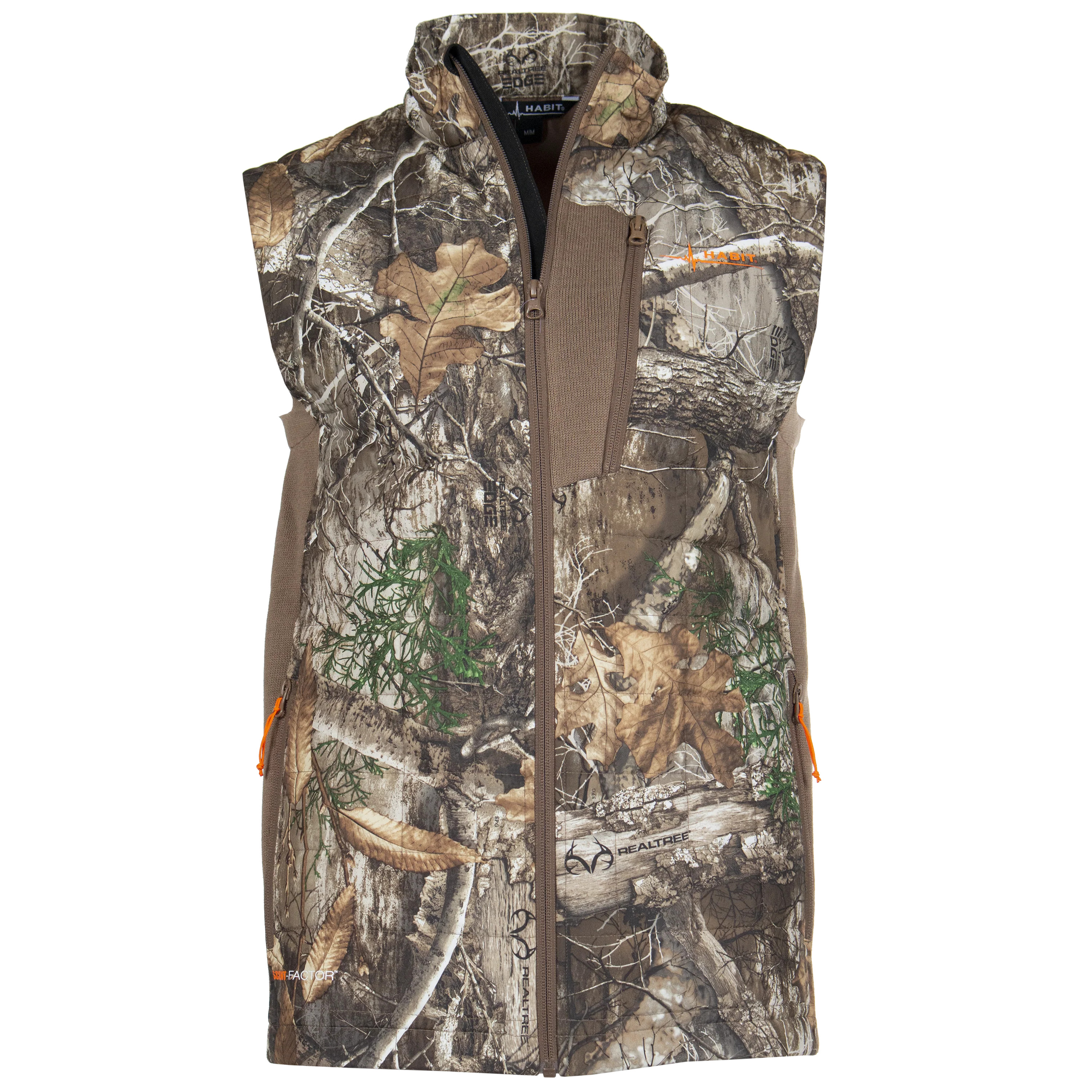 Habit Red Cedar Lake Hybrid Puffer Men's Realtree Vest | EDGE