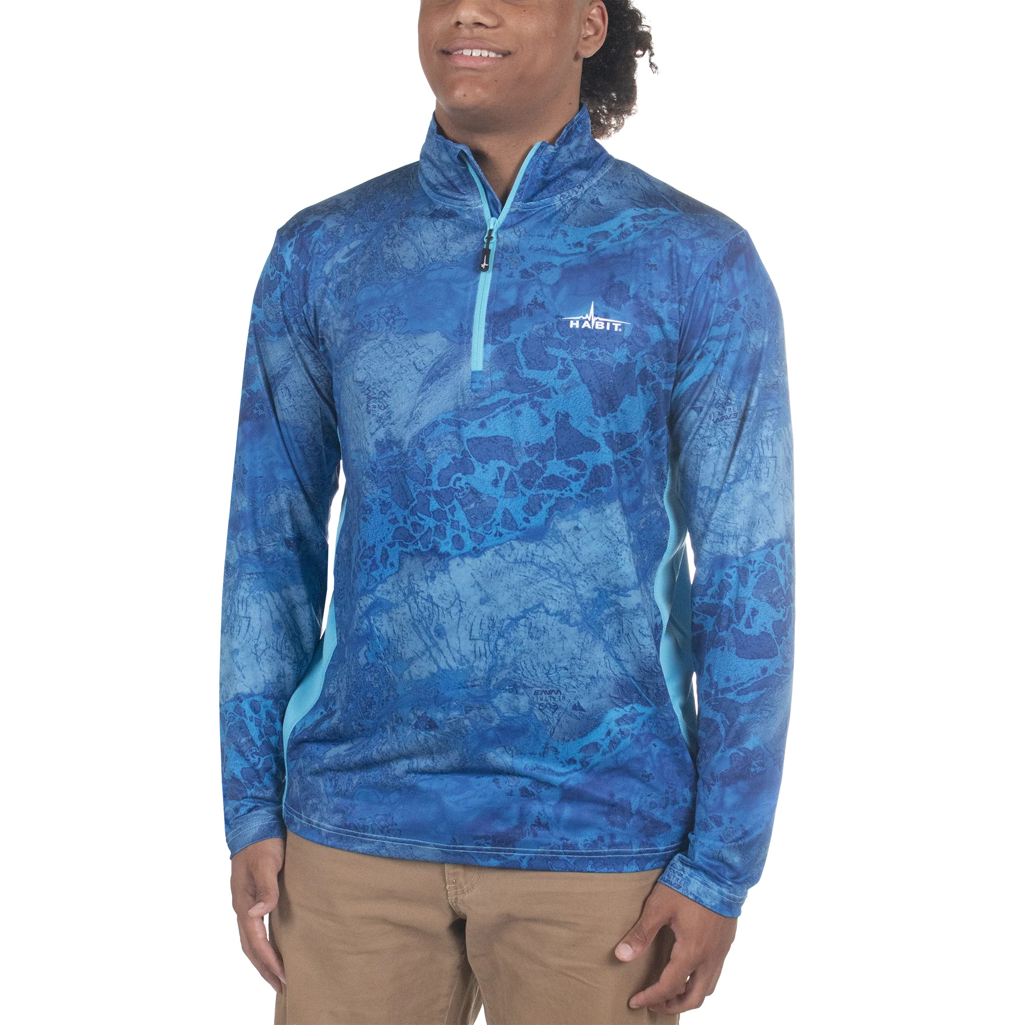 Staghorn Realtree Wav3 T-shirt de pêche à manches longues pour homme