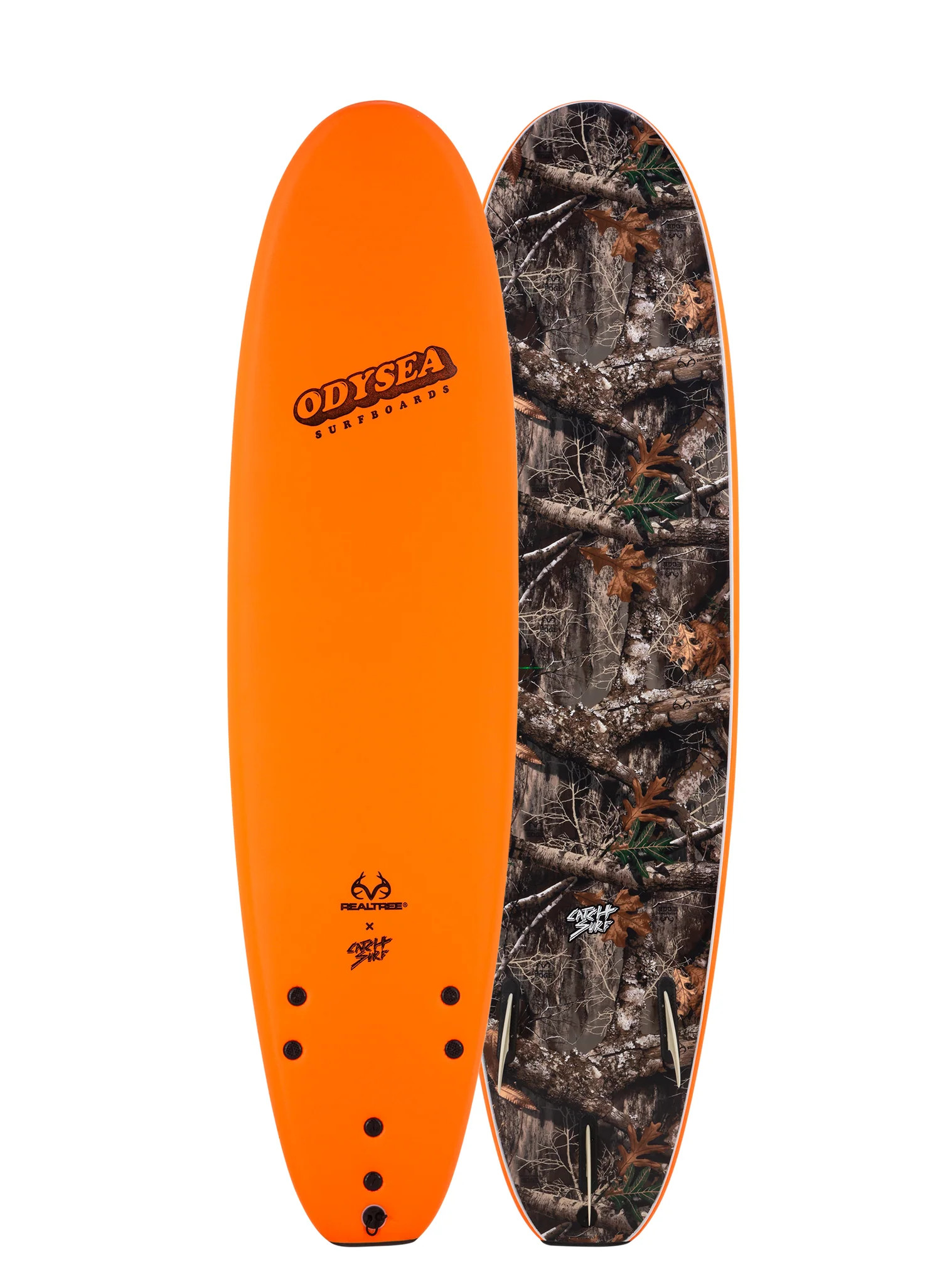 Catch Surf Odysea LOG - Thruster Camo Surfboard | Realtree EDGE