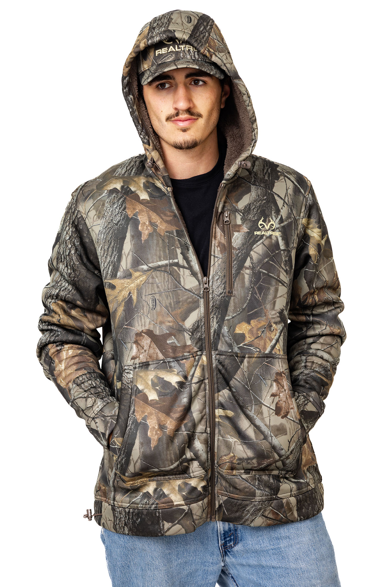 Men's High Pile Camo Jacket | Realtree Hardwoods