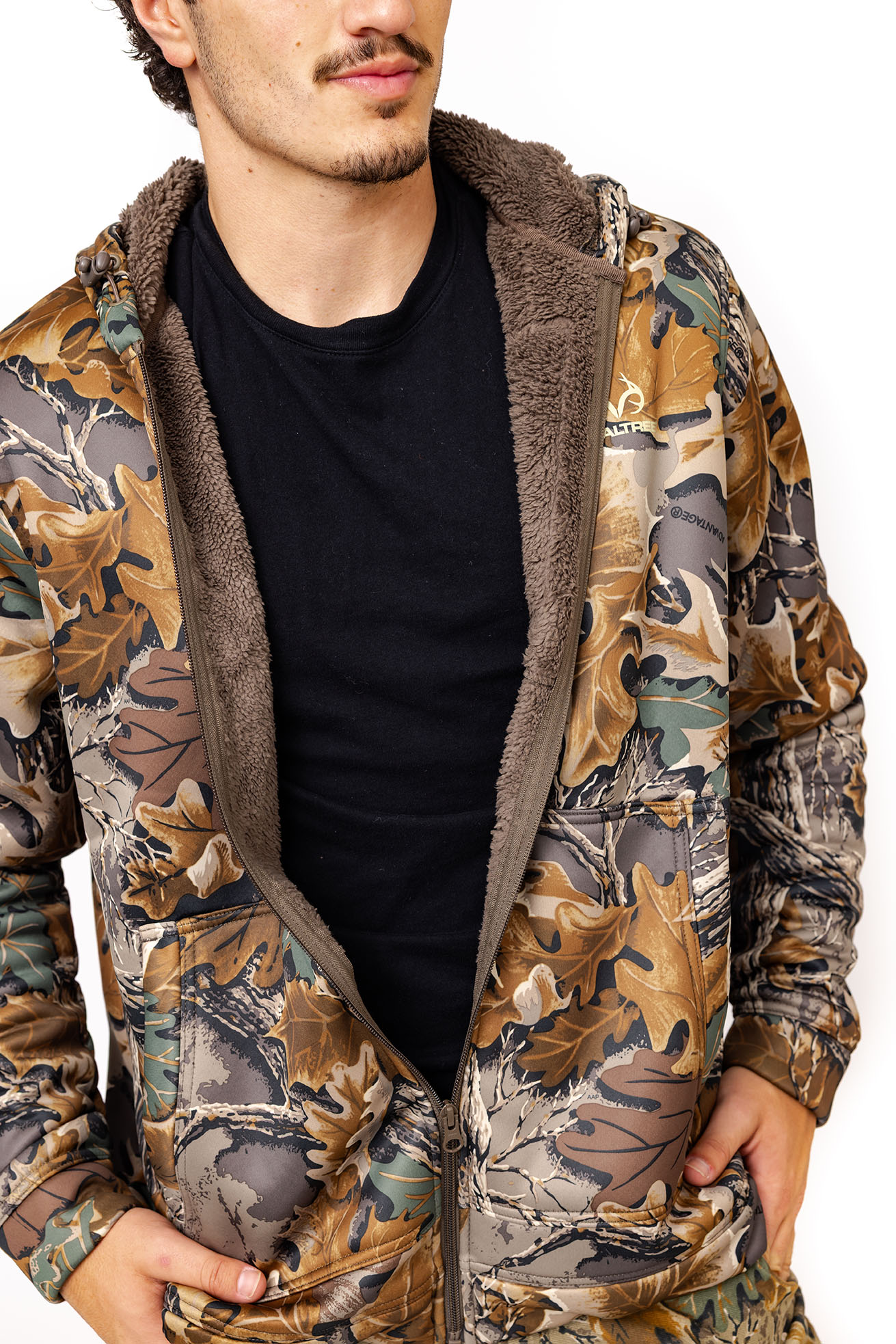 Men's High Pile Camo Jacket | Realtree Advantage Classic
