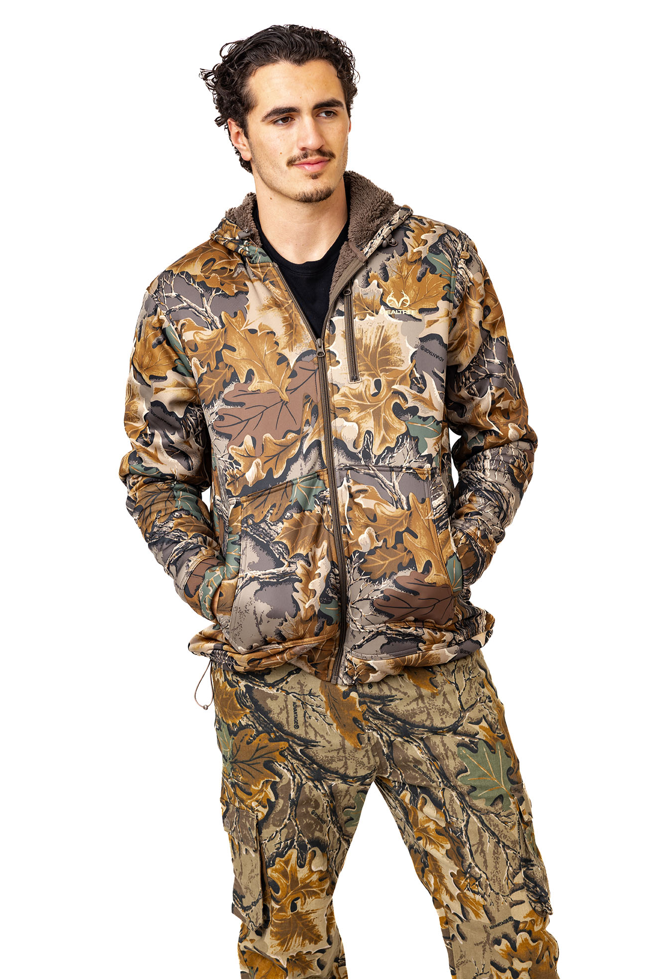 Men's High Pile Camo Jacket | Realtree Advantage Classic