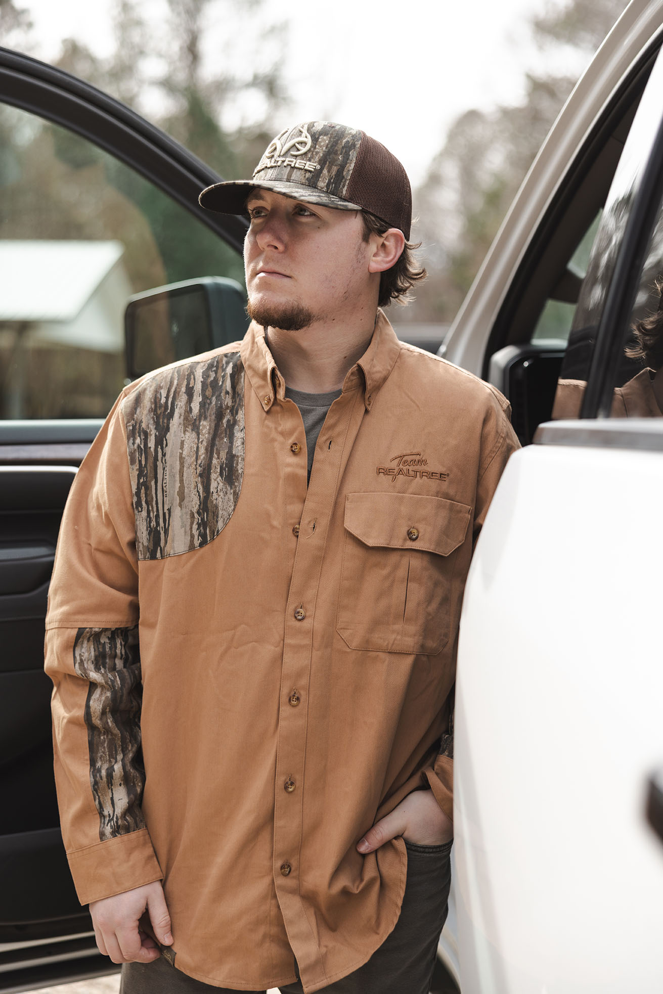 camo dress shirt TEK Western Grey Long Sleeve you can measure a shirt you already own that fits well and compare those measurements to our chart Men's Icon Button Down Camo