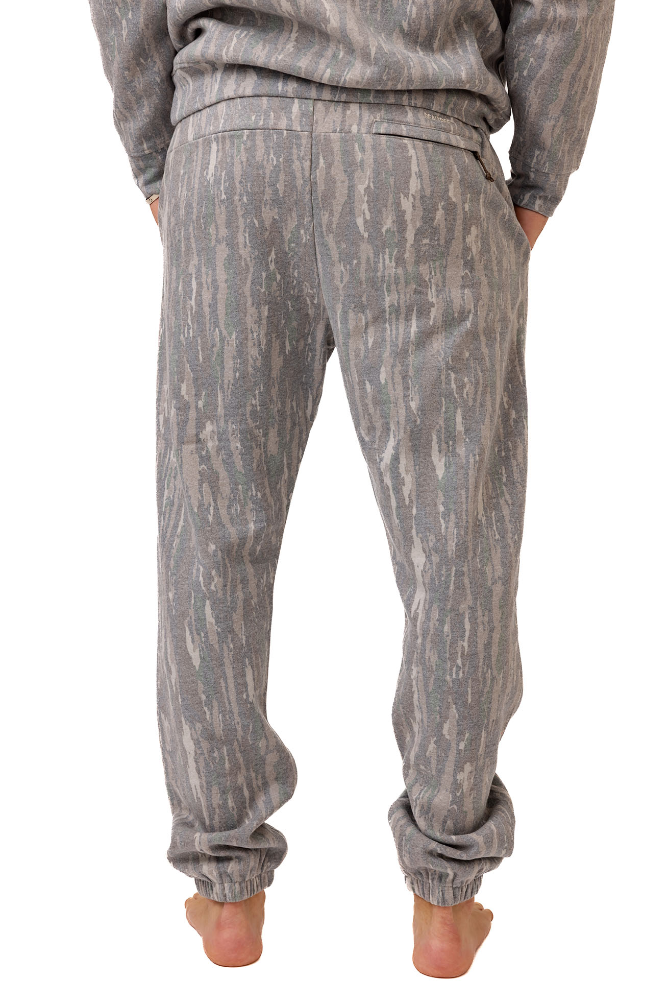 Men's Faded Poly Cotton Camo Sweatpants | Realtree Original