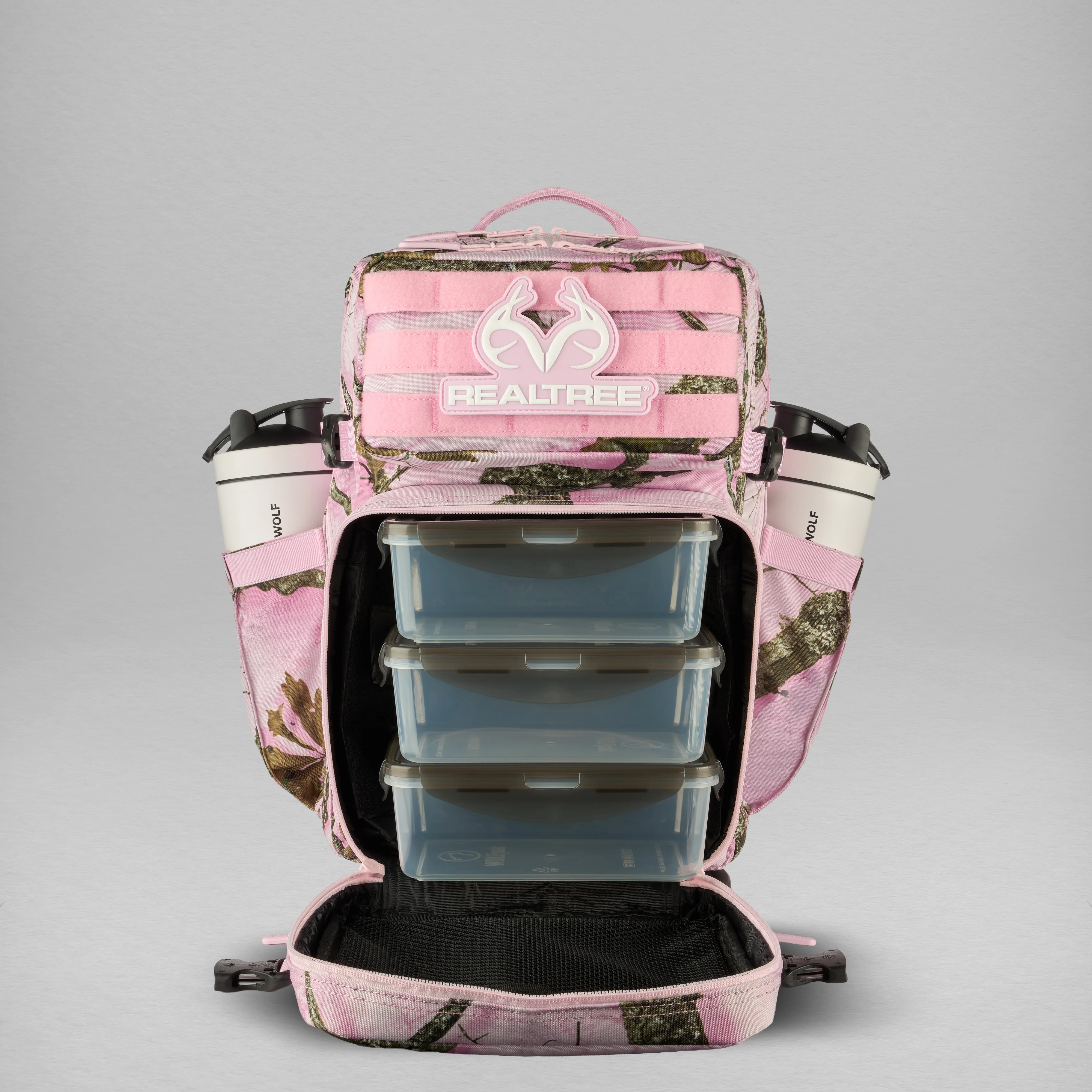 WOLFpak 35L Meal Prep Management Pink Camo Backpack | Realtree APX