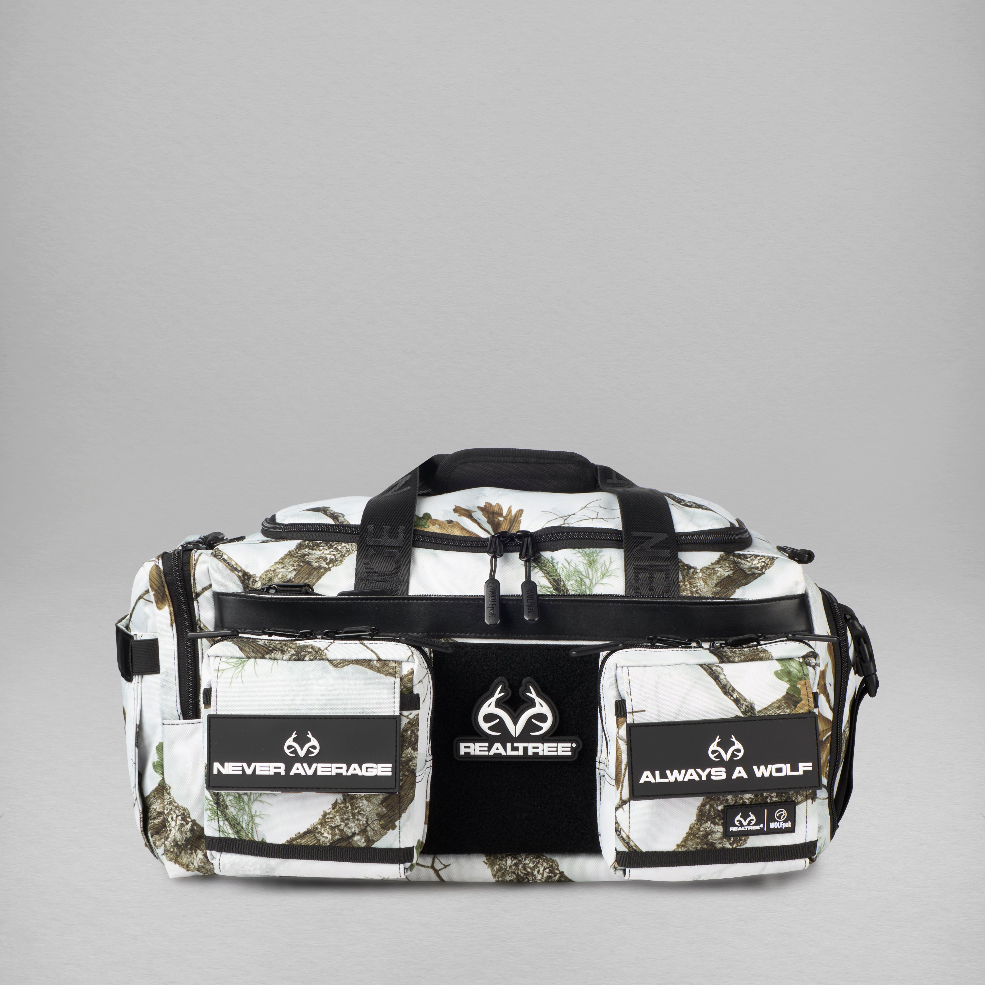 WOLFpak 30L Perfect Camo Duffle Bag | Realtree APX Snow - Realtree