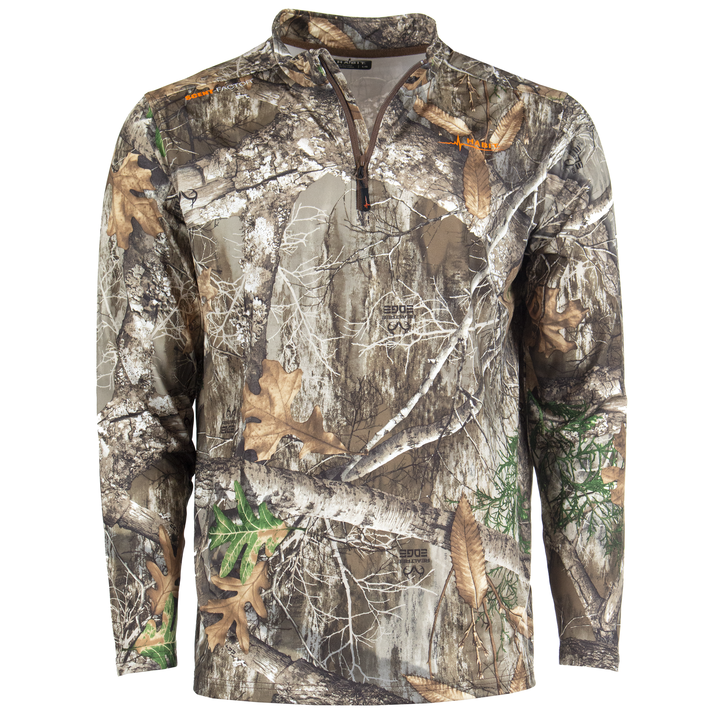 Realtree Men's Scent Factor Hunting Jacket, Realtree Edge, Size