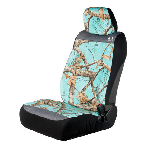 Shield Heavy Duty Green Camo Waterproof Single Seat Cover – Rubber Backed, PVC Coated, Universal Fit