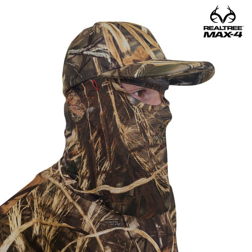 QuikCamo Unisex Hunting Hat and Front Face Concealment (Adjustable