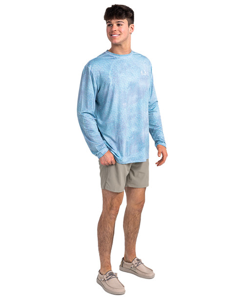 Men's Skirr River Long Sleeve River Guide Fishing Shirt – Habit Outdoors