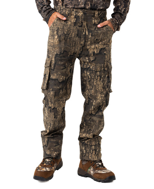 Buy Men Camo Print Flat Front Cargo Trousers online at NNNOW.com