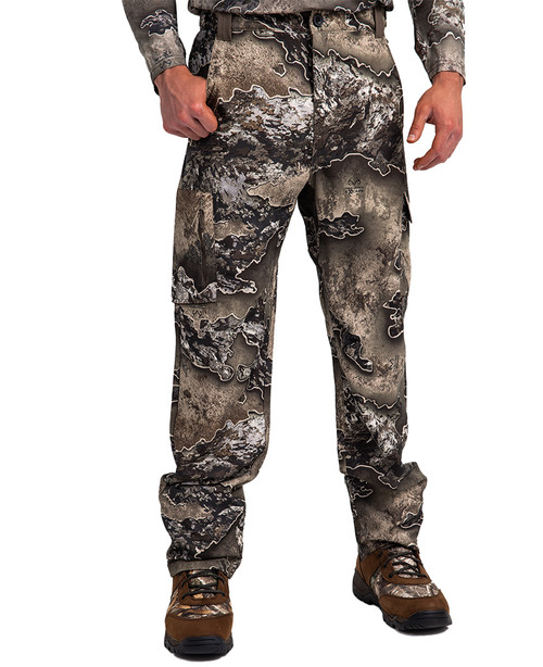 Promotional Customized TUF Realtree Men's Hunting Camouflage Fleece Cinched Sweatpants