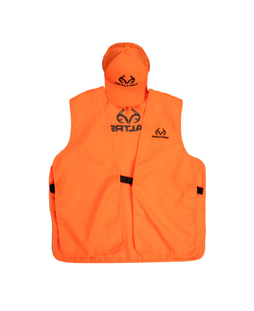 Blaze Orange Cap & Vest Combo from Realtree