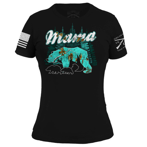 GRUNT STYLE Women's Mama Bear Shirt | Realtree XTRA