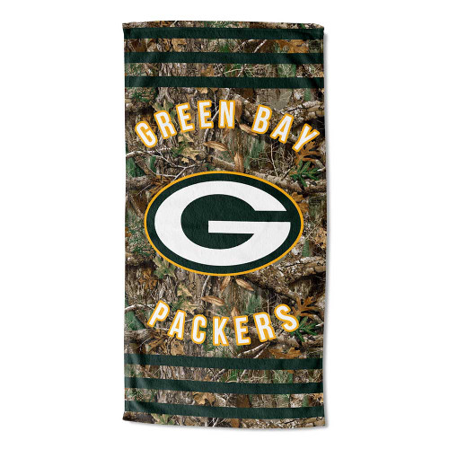 Northwest NFL Green Bay Packers Stripes Unisex Realtree Beach