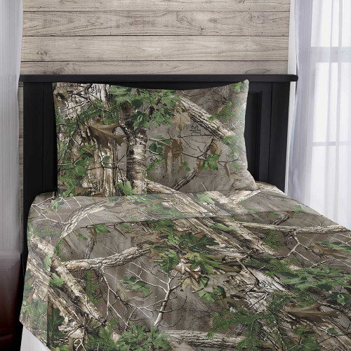 Northwest Sheet Set Multi Unisex Realtree Twin Bed XTRA