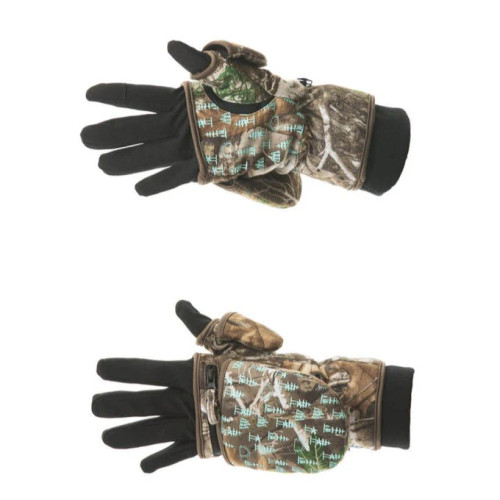 Hot Shot RealTree Pink Camo Hunting Gloves For Women - Small - Thermal Insulated