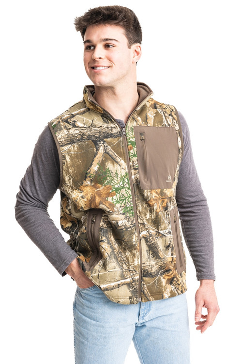 Shop Realtree Men's Fleece Vest | EDGE at Realtree.com