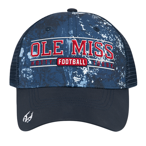 Realtree Ole Miss Unisex Football Bar Logo Trucker Hat XTREME Colors