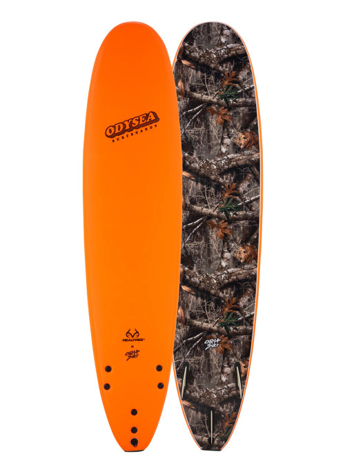 Catch Surf Odysea LOG - Thruster Camo Surfboard | Realtree EDGE