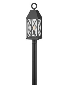Hinkley Lighting 2221CB-LV Plantation Medium Post Top or Pier Mount Lantern  12v Copper Bronze