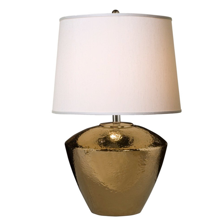 Thumprints Electra- Bronze  Table Lamp in Metallic Bronze