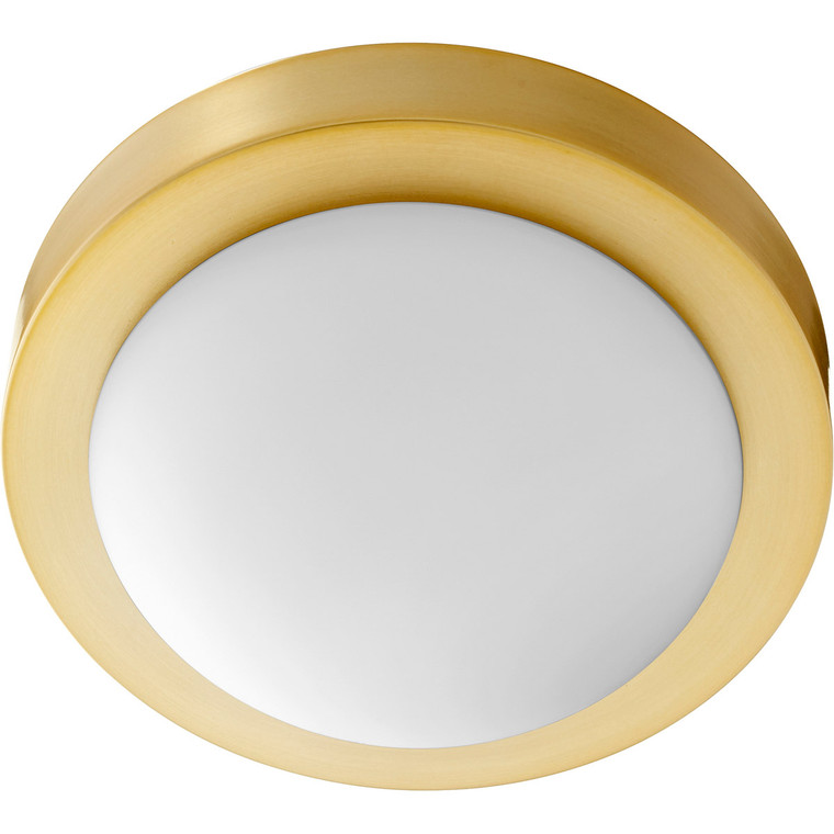 Quorum Ceiling Mount in Aged Brass 3505-9-80