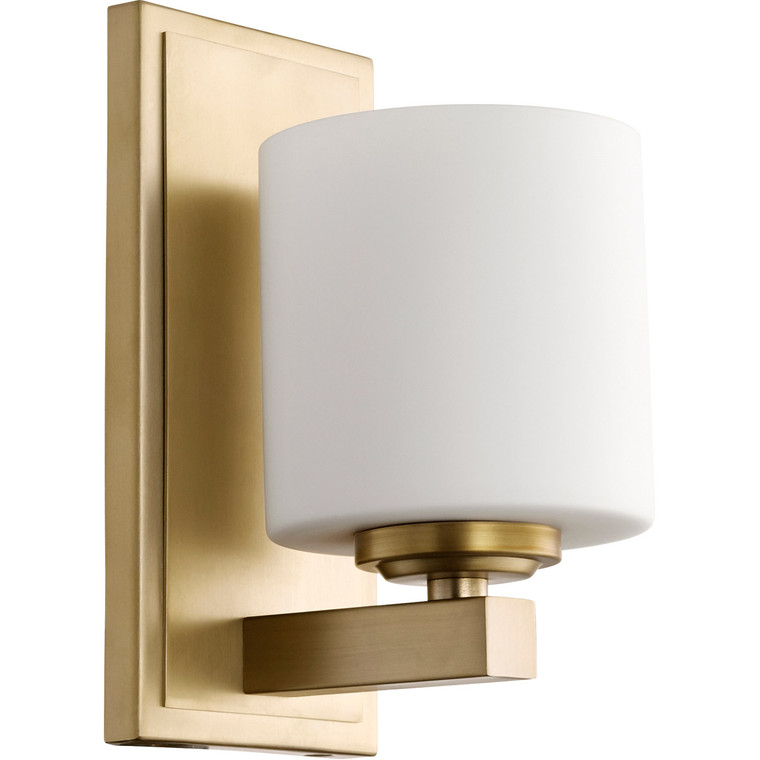 Quorum Wall Mount in Aged Brass 5669-1-80